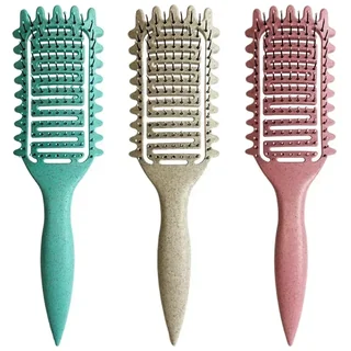 Le trio de brosses — 3 brosses ajourées, trois coloris au choix